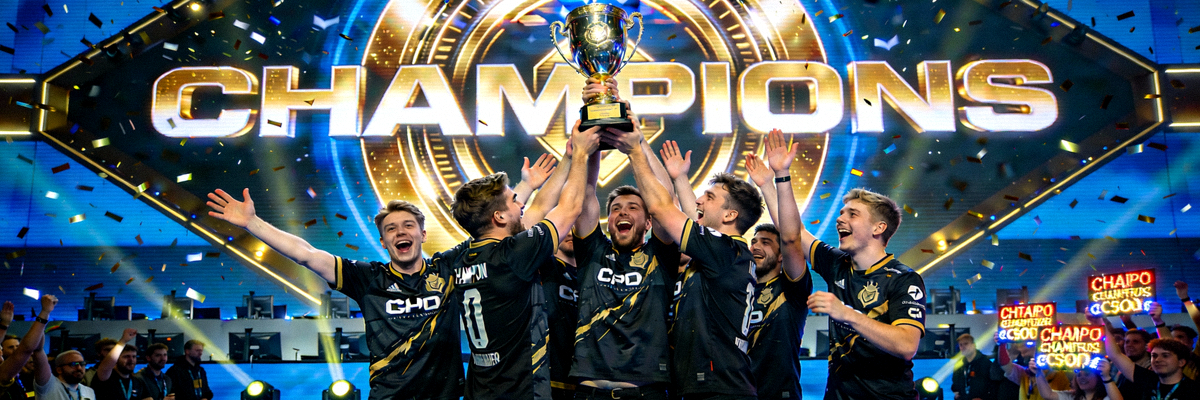 CS:GO Major冠军赛决赛精彩瞬间 - 战队夺冠后欢呼庆祝